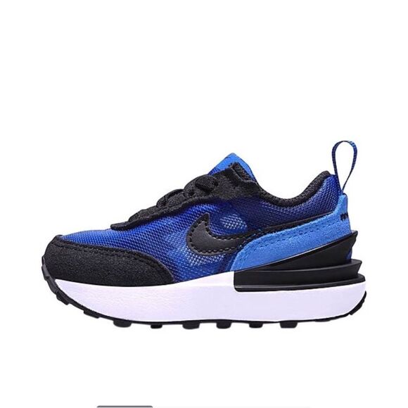 Toddler's Nike Waffle One Racer Blue/Black-White size 4 Toddler - Picture 1 of 6